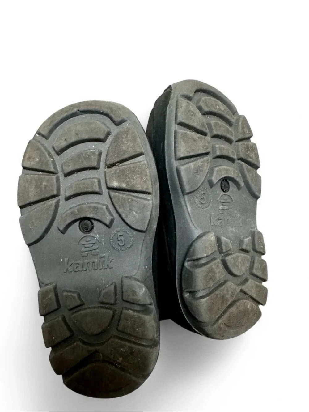 Kamik Kids Navy and Black Waterproof Winter Boot